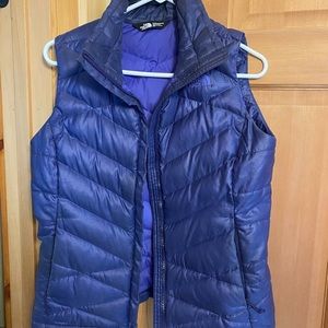 North Face Purple Vest Women’s Size Small